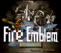 The coverart image of Fire Emblem 4 Binary