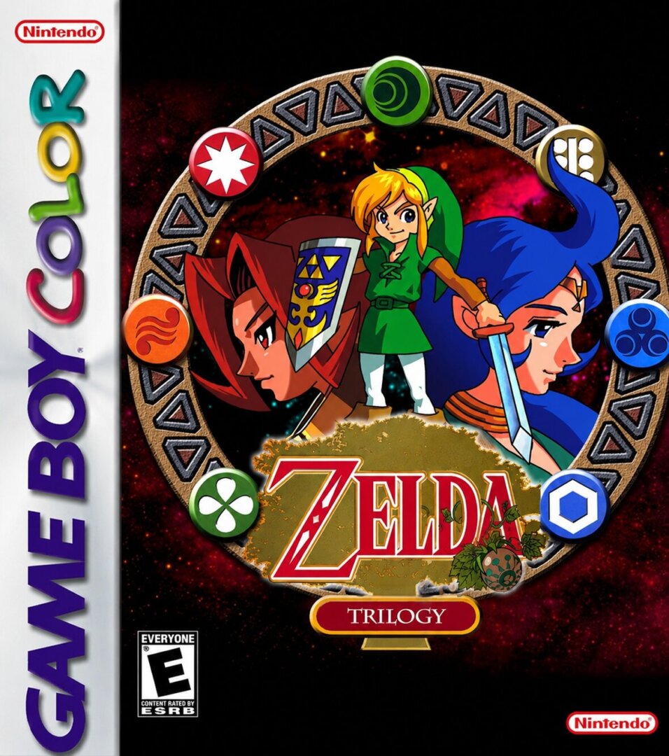 The coverart image of Zelda - GBC trilogy