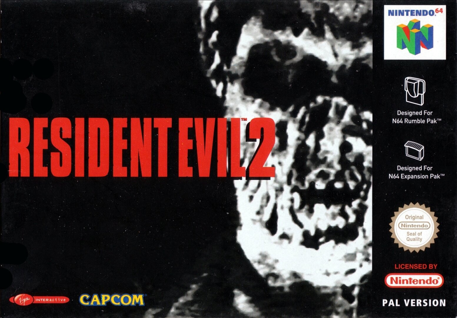 The coverart image of Resident Evil 2