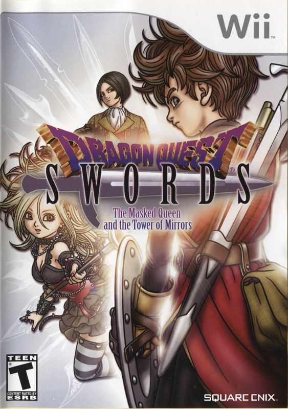 The coverart image of Dragon Quest Swords: The Masked Queen and the Tower of Mirrors