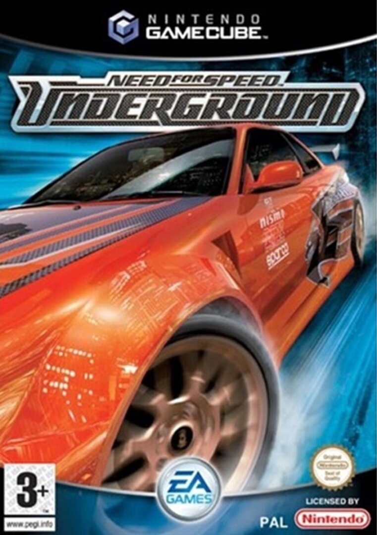 The coverart image of Need for Speed Underground