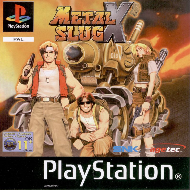 The coverart image of Metalslug X