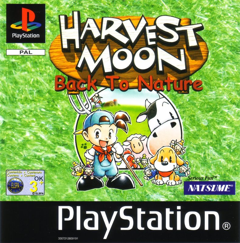 The coverart image of Harvest Moon: Back to Nature