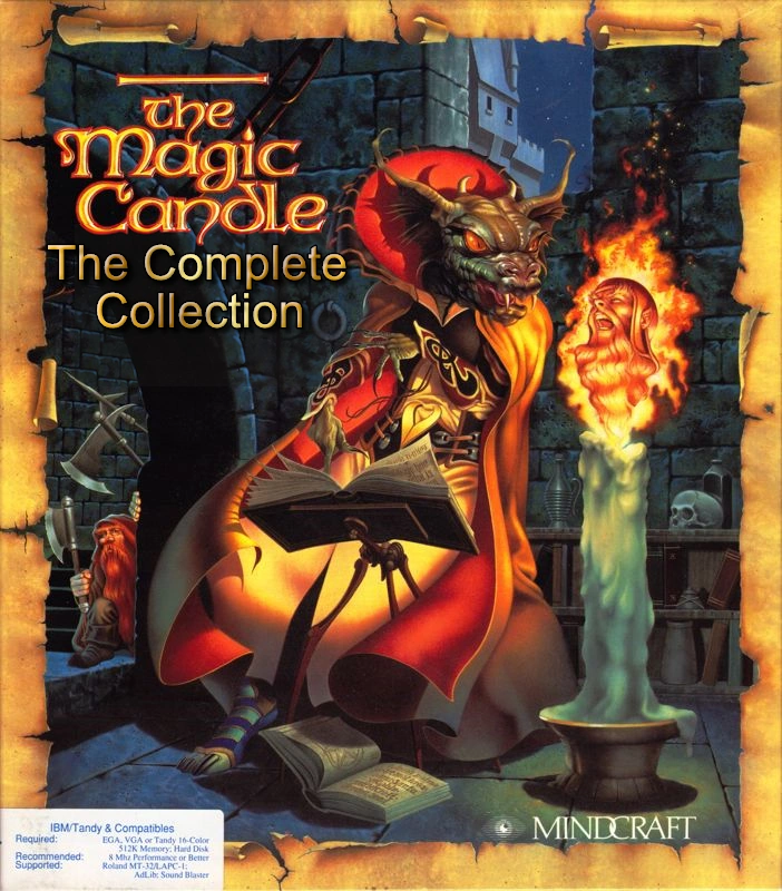 The coverart image of The Magic Candle: The Complete Collection