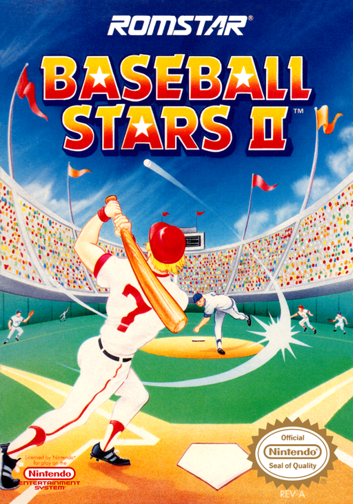The coverart image of Baseball Stars II