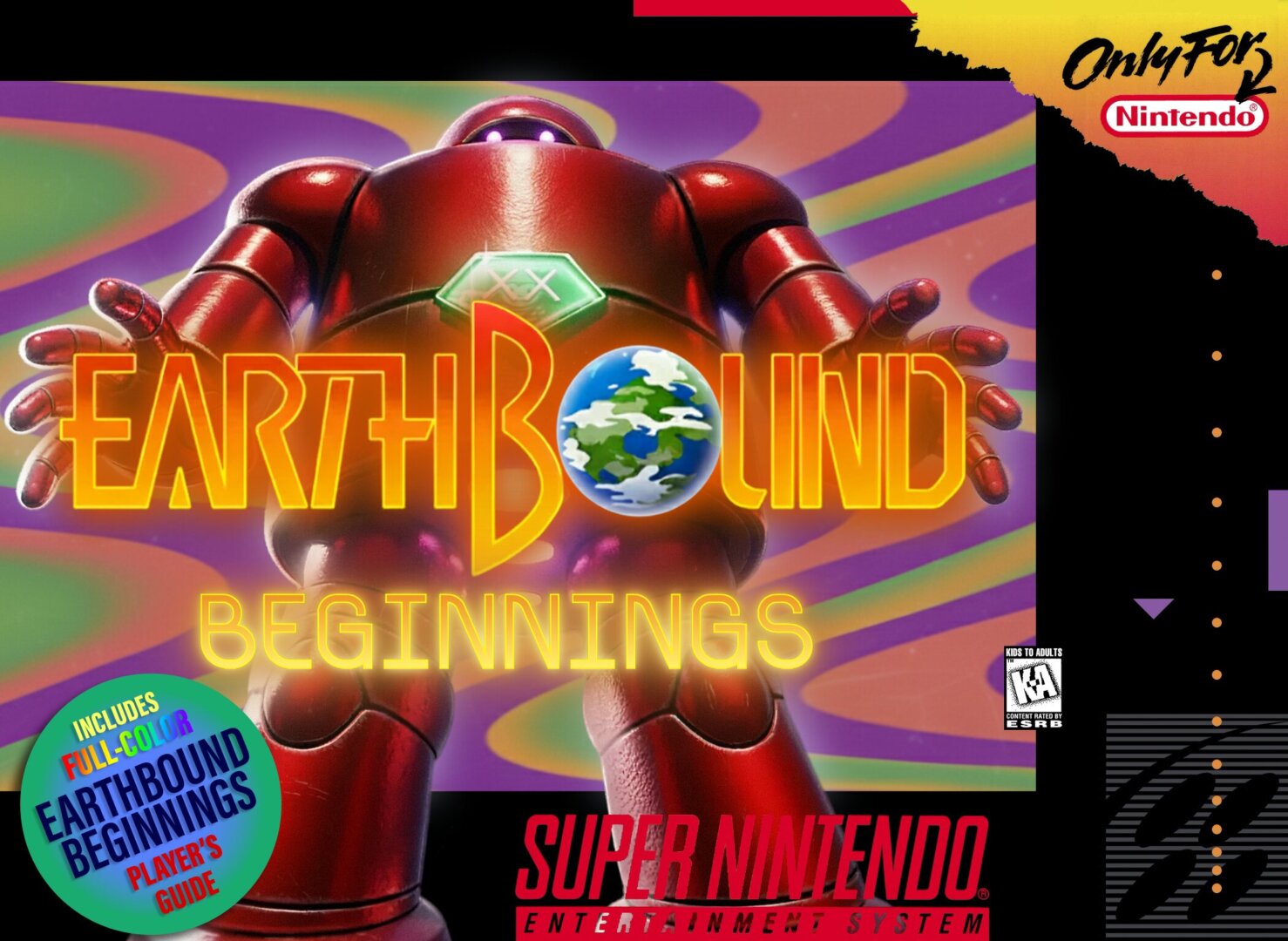 The coverart image of EarthBound Beginnings (SNES Remake)