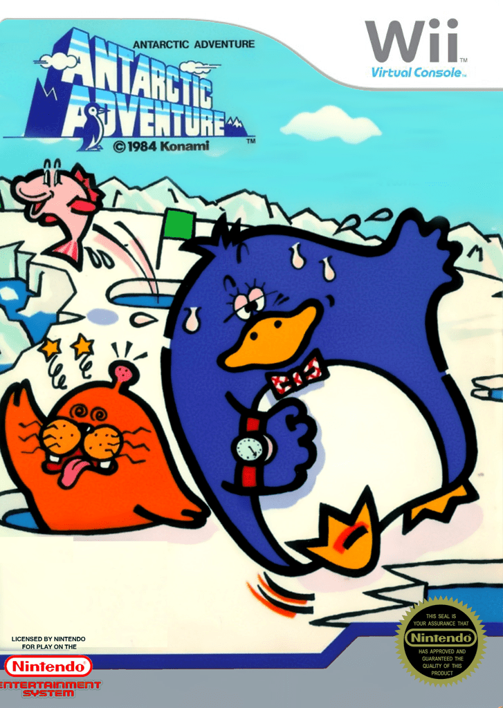 The coverart image of Kekkyoku Nankyoku Daibouken (Antarctic Adventure)