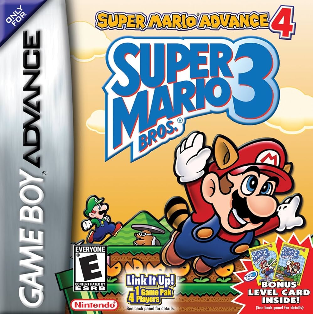 The coverart image of Super Mario Advance 4: Effects + Cape