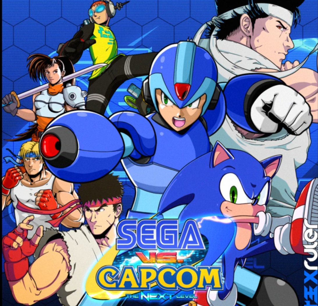 The coverart image of Sega vs. Capcom: The Next Level