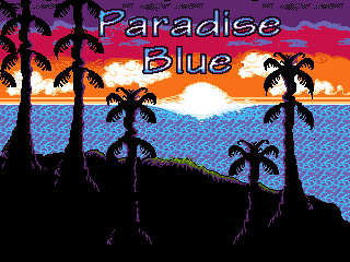 The coverart image of Paradise Blue