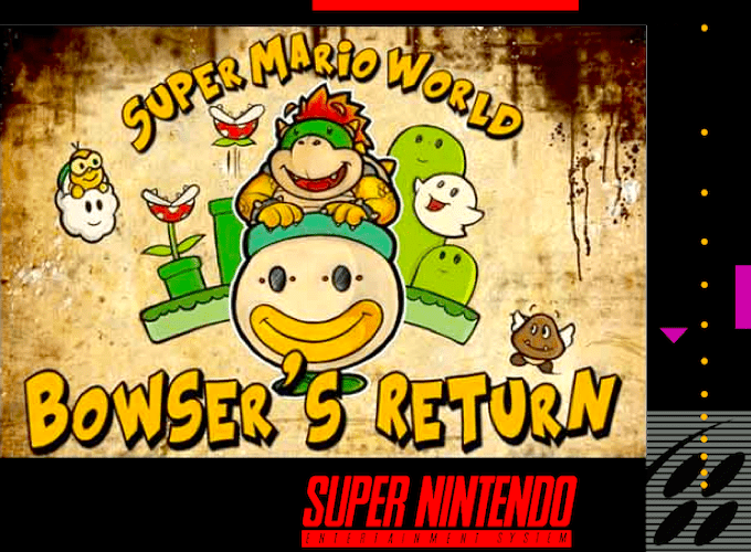 The coverart image of Super Mario World (Bowser's Return)