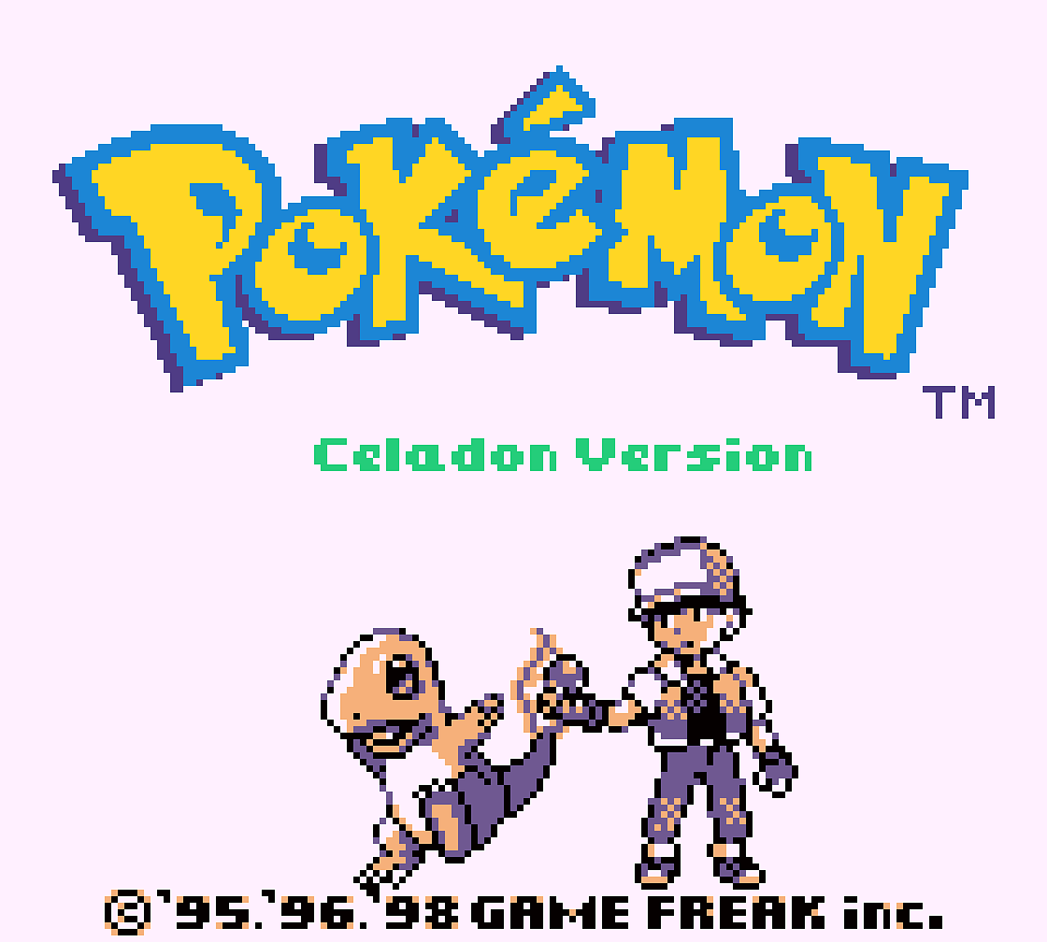 The coverart image of Pokémon - Celadon Version (Red/Blue Hack)