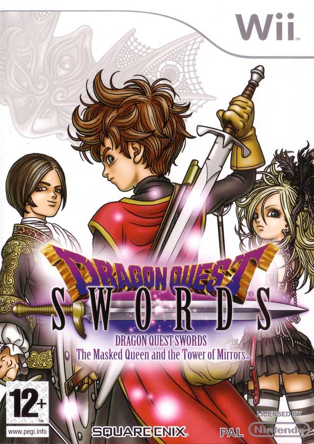The coverart image of Dragon Quest Swords: The Masked Queen and the Tower of Mirrors