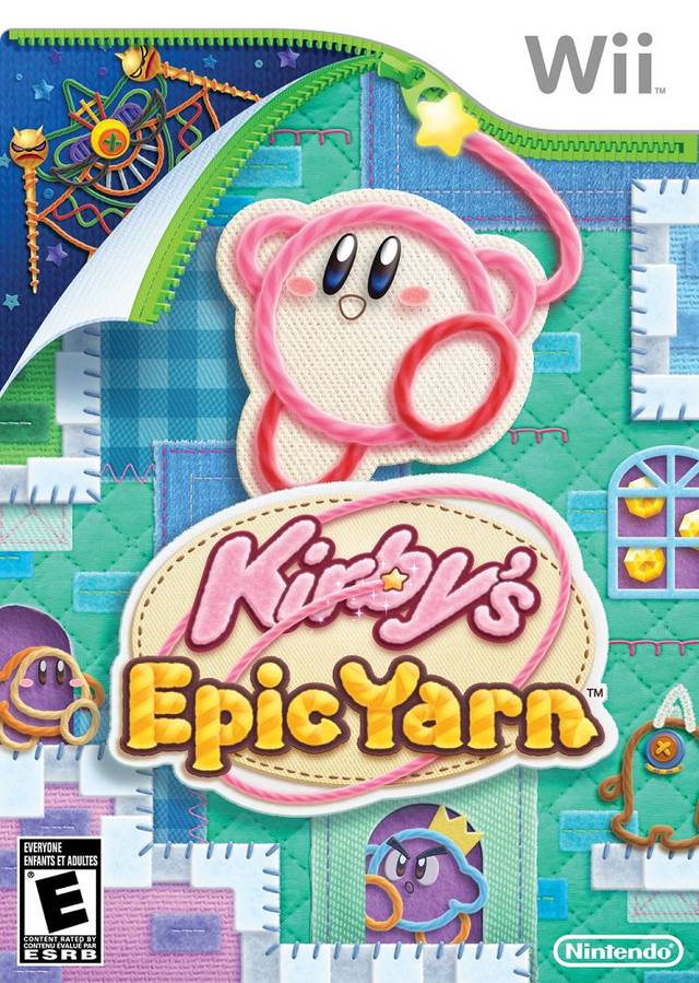 The coverart image of Kirby's Epic Yarn