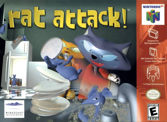 The coverart image of Rat Attack!