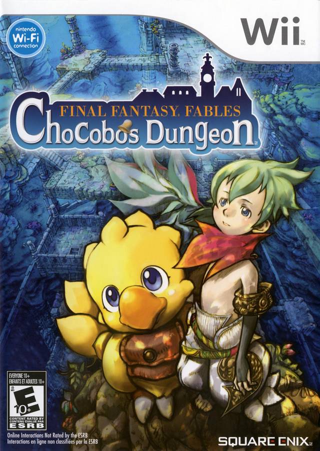 The coverart image of Final Fantasy Fables: Chocobo's Dungeon