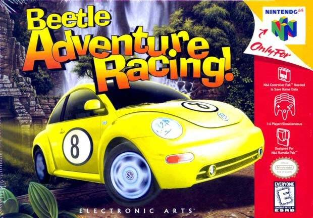 The coverart image of Beetle Adventure Racing!