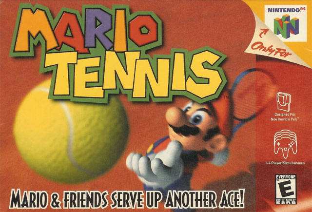 The coverart image of Mario Tennis