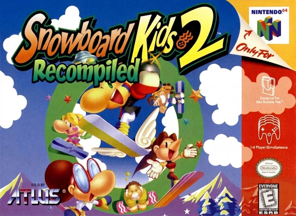 The coverart image of Snowboard Kids 2 (Recompiled PC Port)