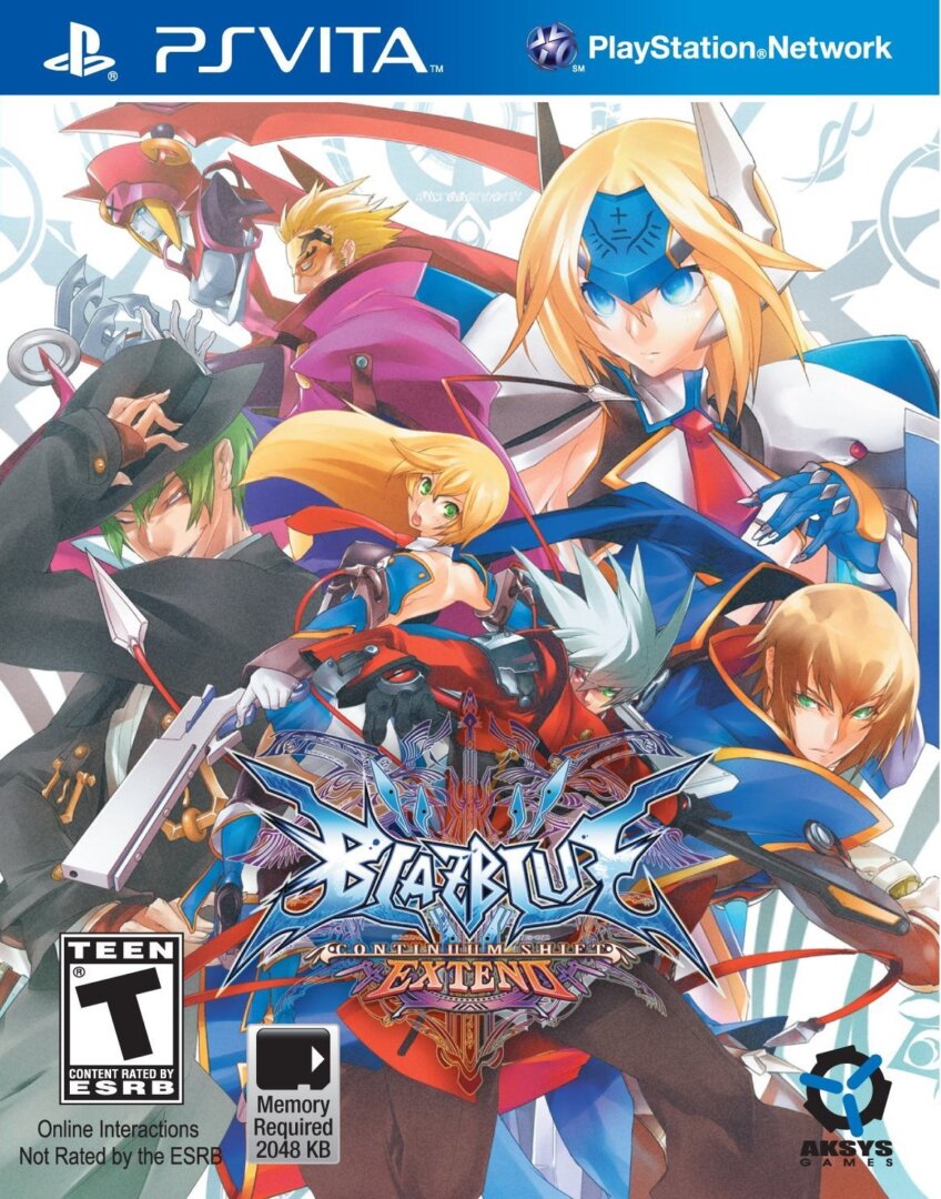 The coverart image of BlazBlue: Continuum Shift Extend