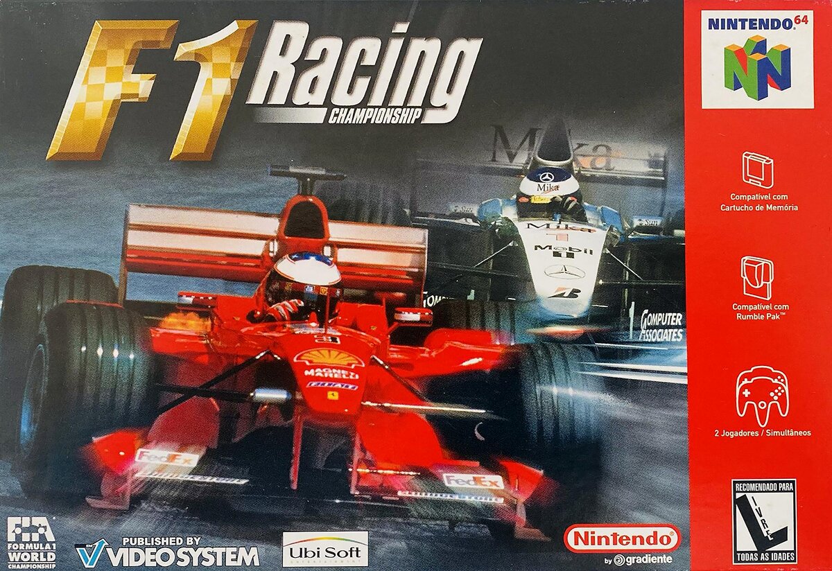 The coverart image of F1 Racing Championship (English)