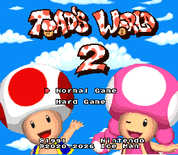 The coverart image of Toad's World 2