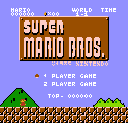 Super Mario Bros. Pixel Reduction