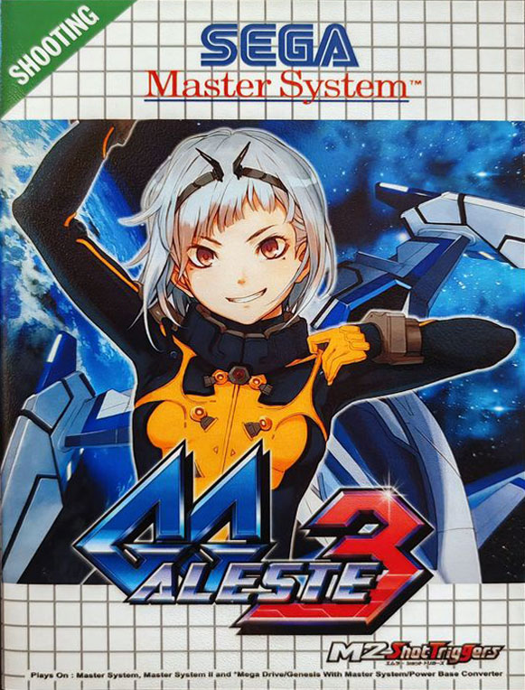 The coverart image of GG Aleste 3: Game Gear to Master System Conversion