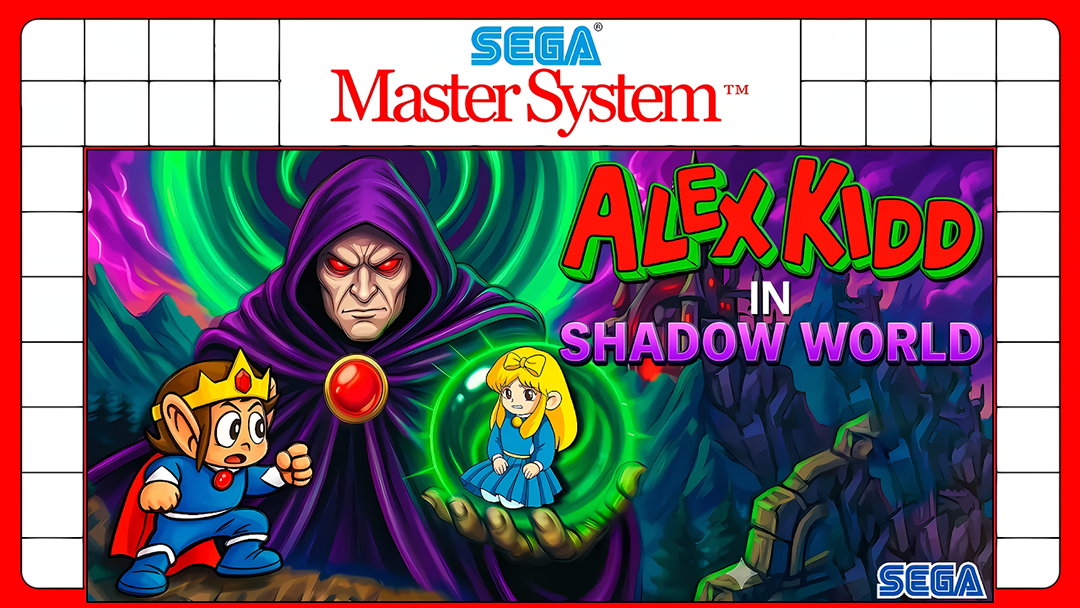 The coverart image of Alex Kidd in Shadow World Deluxe Edition