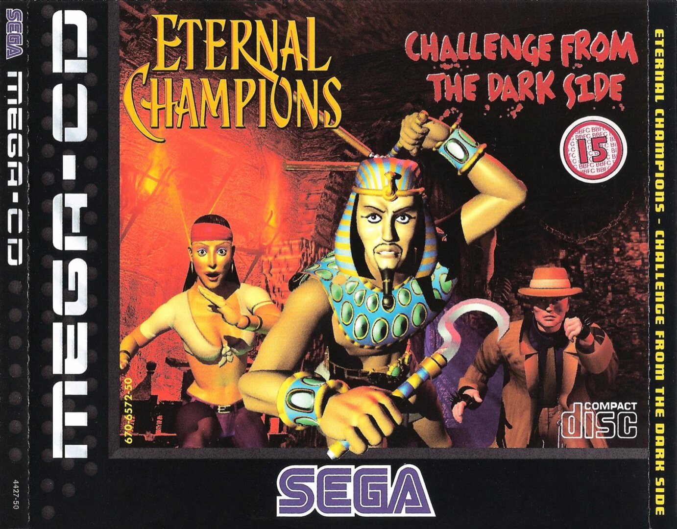 The coverart image of Eternal Champions Challenge from the Dark Side