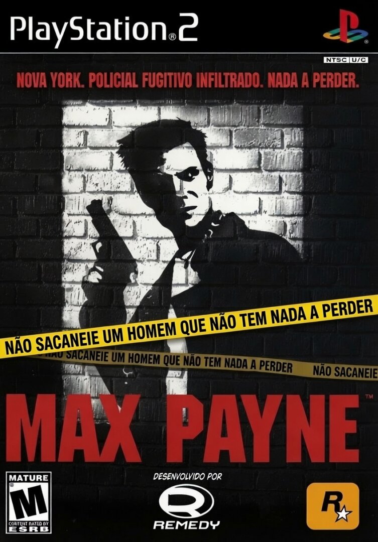 The coverart image of Max Payne (Brazilian Portuguese dubbed)